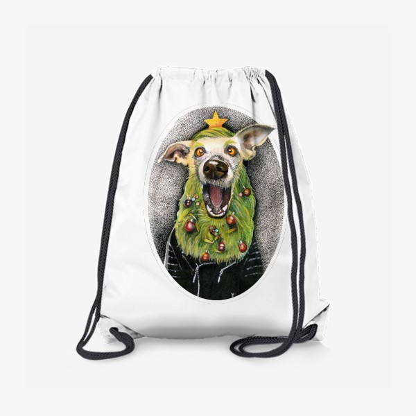 Рюкзак «Новогодний пес»
