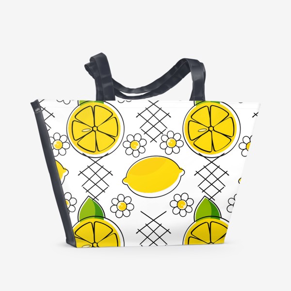 Пляжная сумка «лемон»