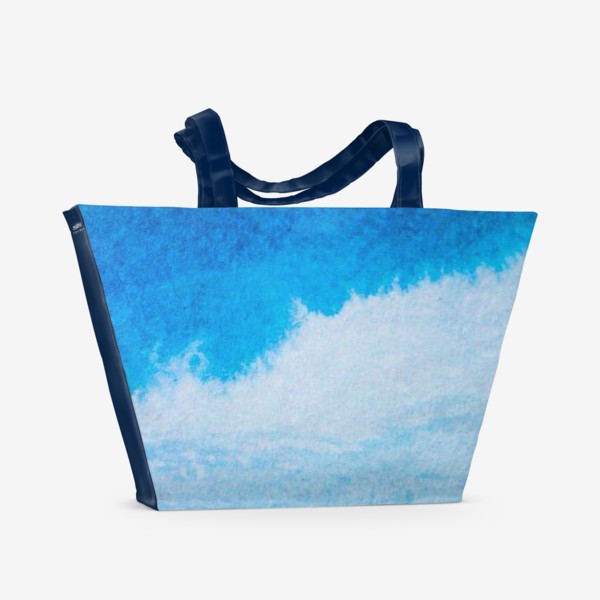 Пляжная сумка «небо (акварель)»