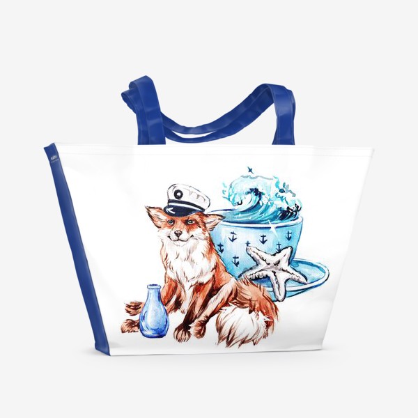 Пляжная сумка «морской лис»