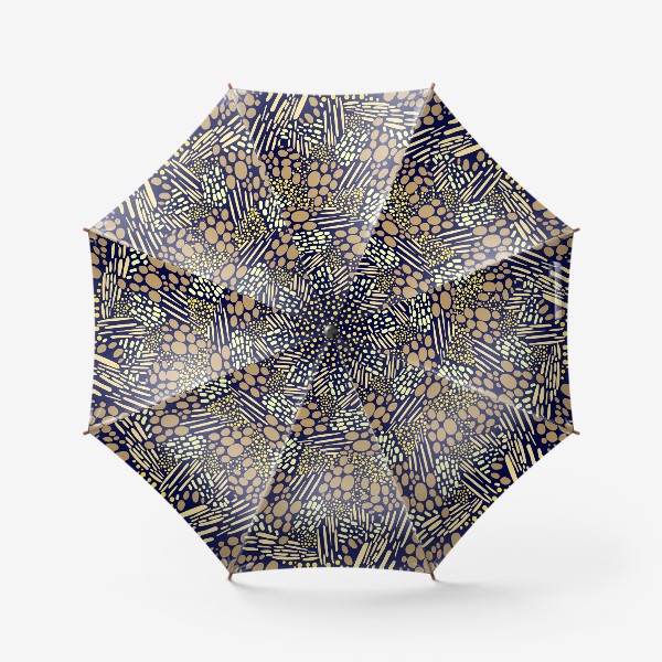 Зонт &laquo;абстрактные полоски и точки&raquo;