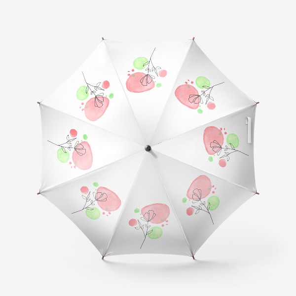 Зонт «графика цветок»