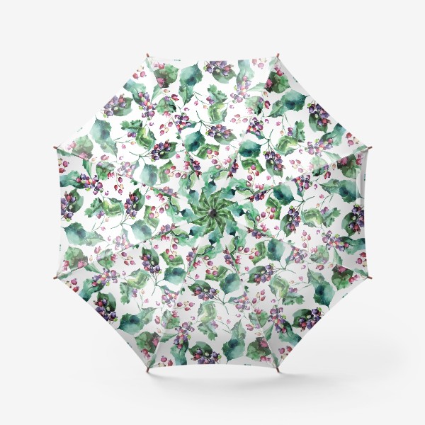 Зонт «Фон с ягодами»