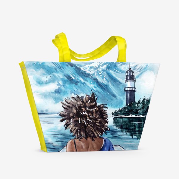 Пляжная сумка «На встречу удивительному миру»