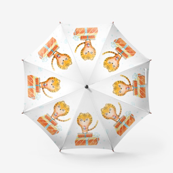 Зонт «Символ 2022 -тигренок»