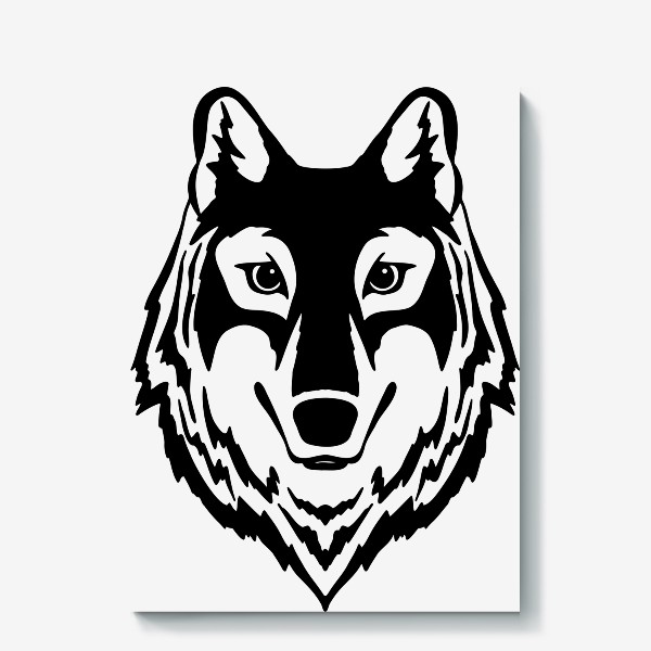 Волк черно белый (40 фото)