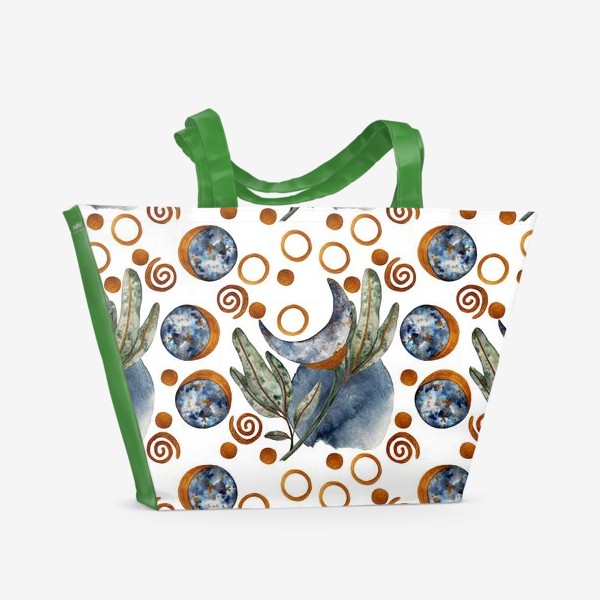 Пляжная сумка «Космический орнамент»