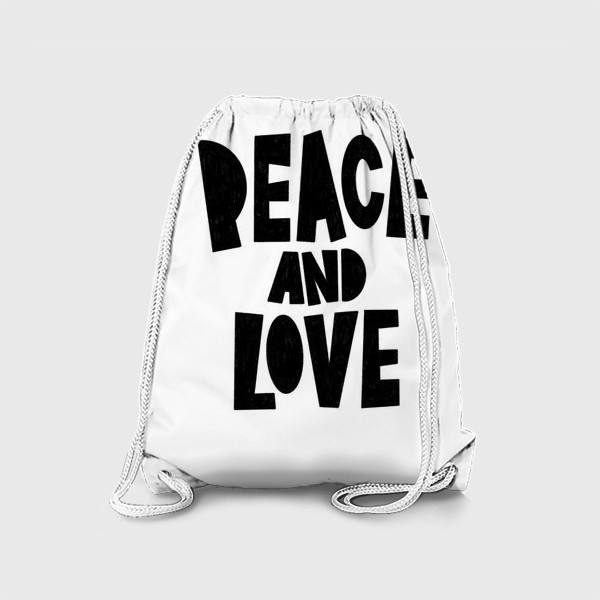 Рюкзак «Peace and love»