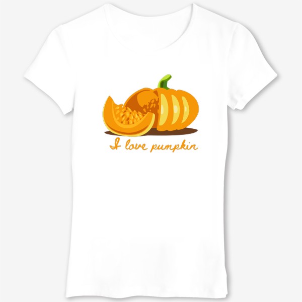 Футболка «Я люблю тыкву / I love pumpkin»