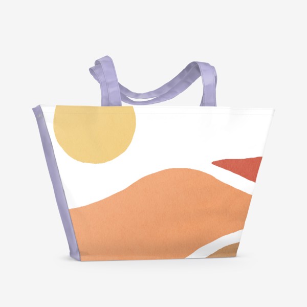 Пляжная сумка «Летний пейзаж »
