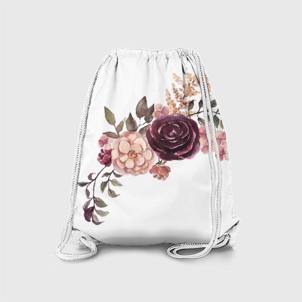 Рюкзак «Акварель цветы»