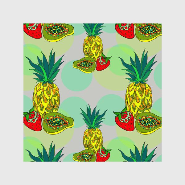 Шторы «Тропические фрукты»