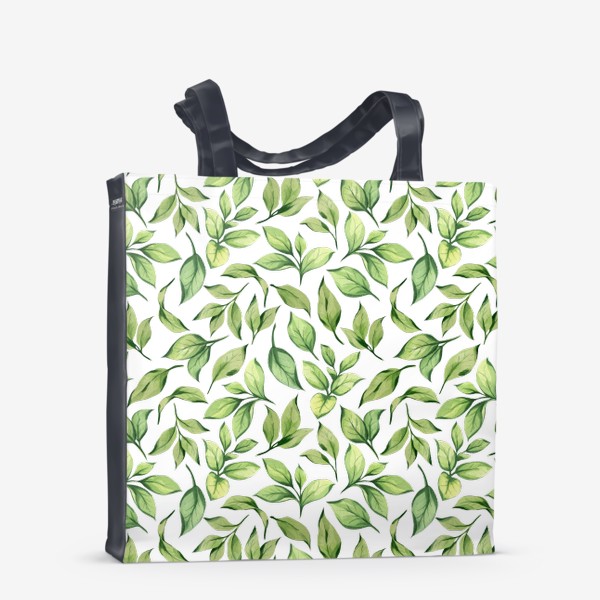 Сумка-шоппер «Зеленые листья»