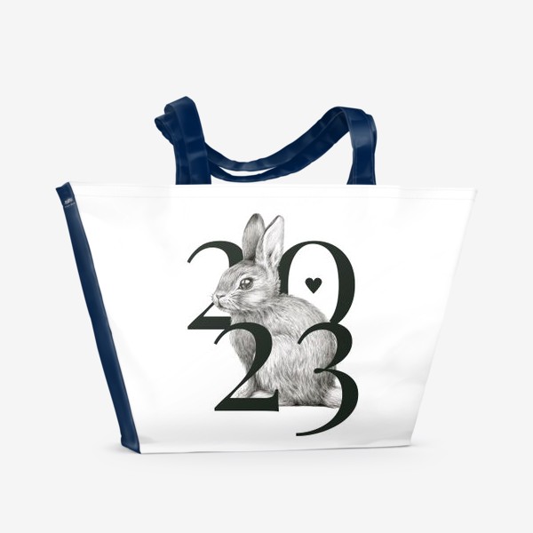 Пляжная сумка «Год Кролика (Заяц, 2023)»