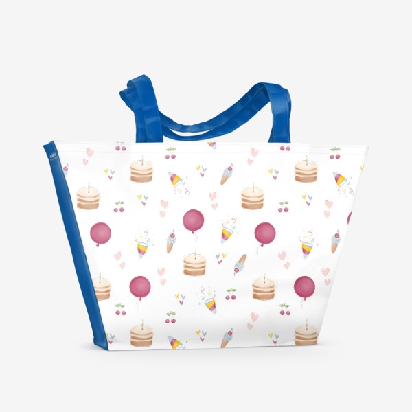 Пляжная сумка «С Днем рождения»