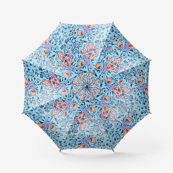 Зонт «Абстрактные лица»
