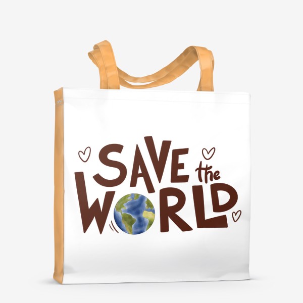 Сумка-шоппер «Спасем землю»