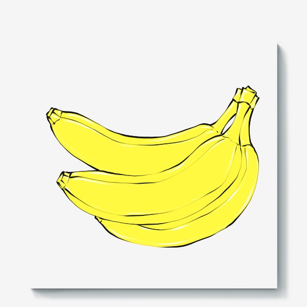 Холст «Сочные бананы»