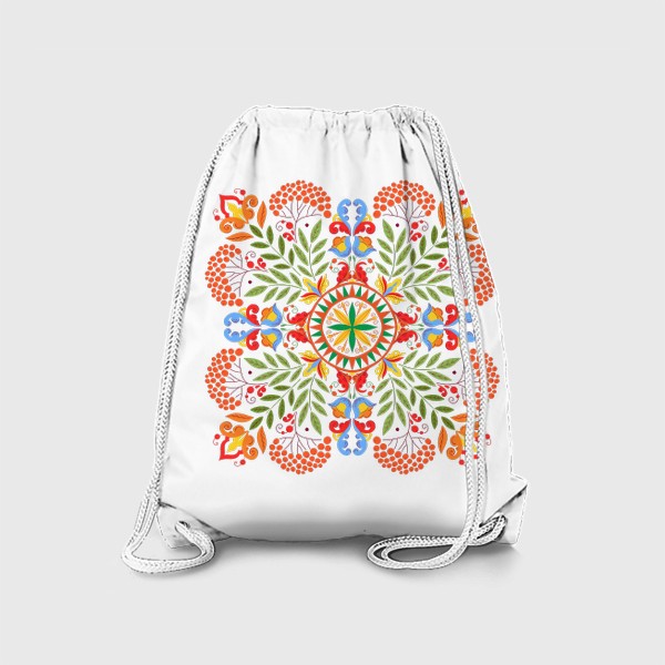 Рюкзак «Рябина с элементами росписи»