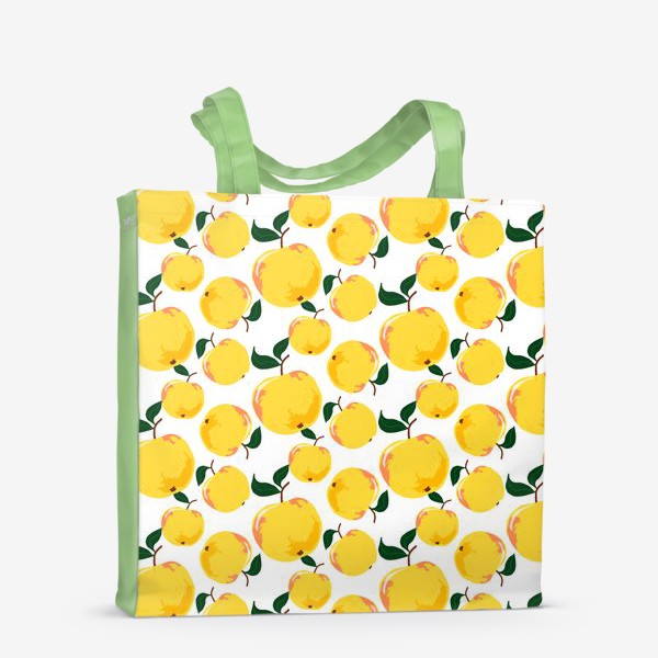 Сумка-шоппер «Желтые яблоки»