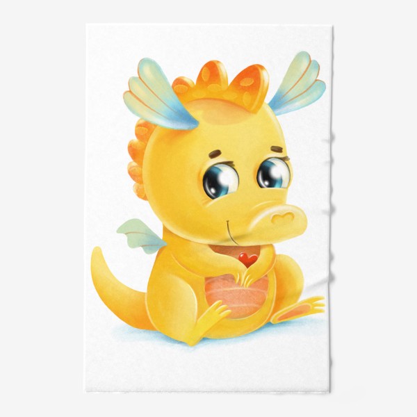 Полотенце «Желтый дракон»