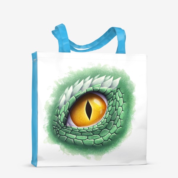 Сумка-шоппер «Глаз зеленого дракона»