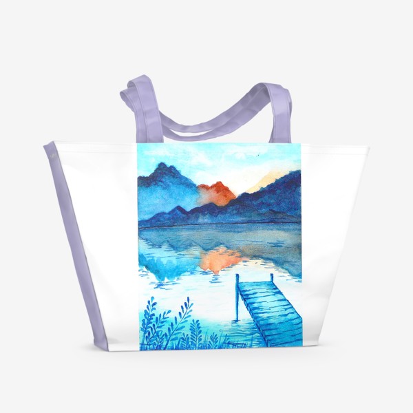 Пляжная сумка «река»