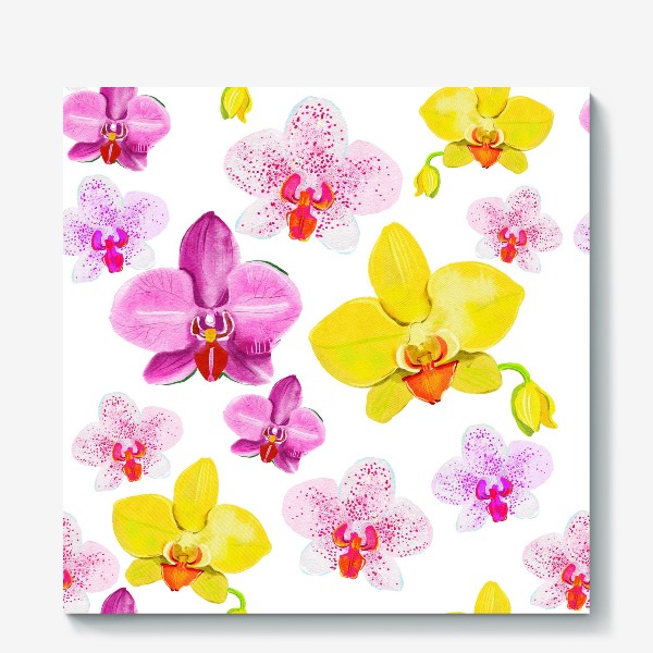 Холст «орхидеи дома»