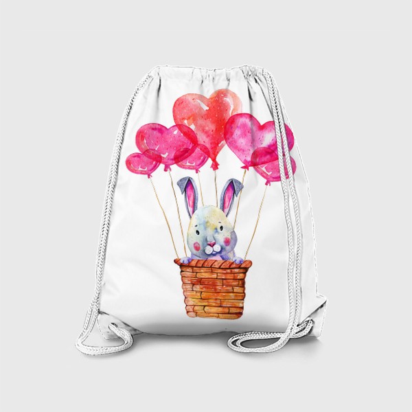 Рюкзак «Заяц на воздушном шаре»