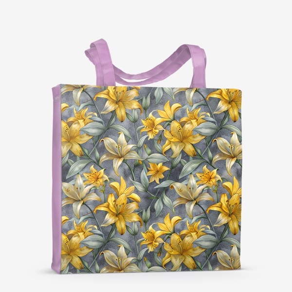 Сумка-шоппер «Желтые лилии»