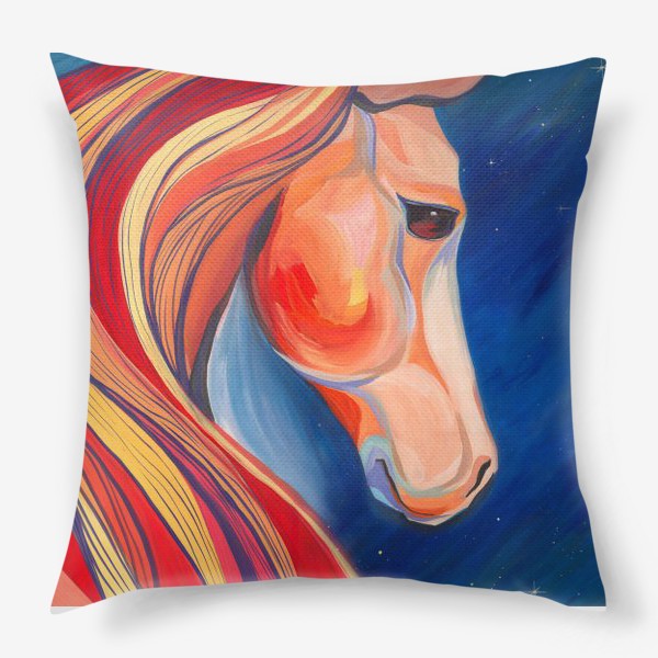 Подушка «Радужный Конь»