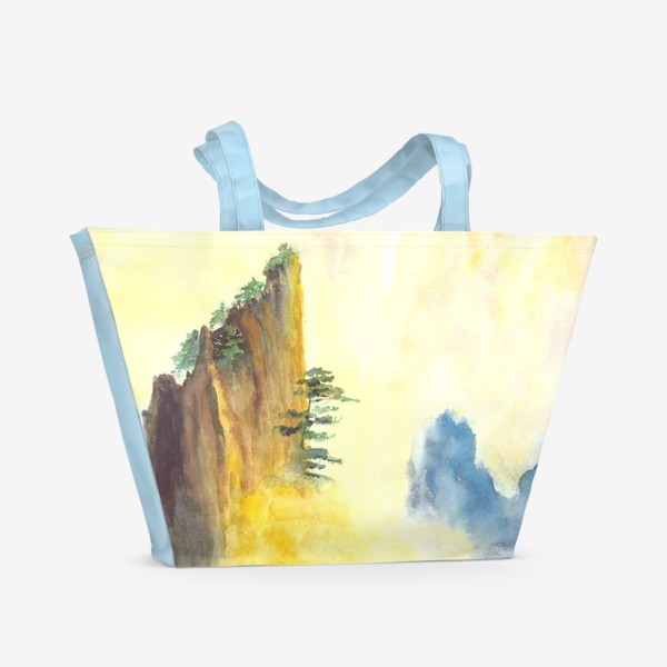 Пляжная сумка «Воспари над облаками»