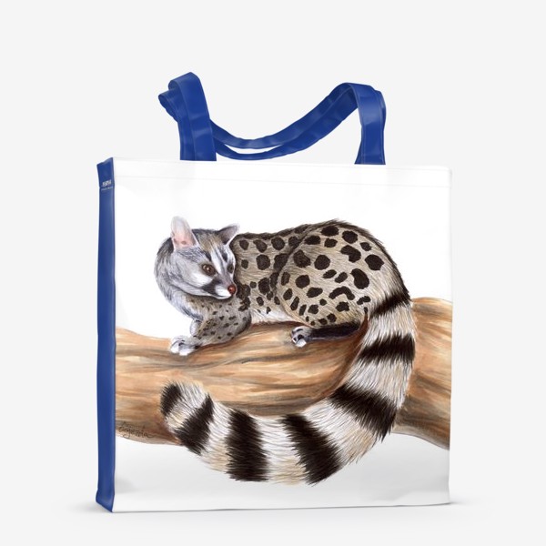 Сумка-шоппер «Африканская кошка циветта»