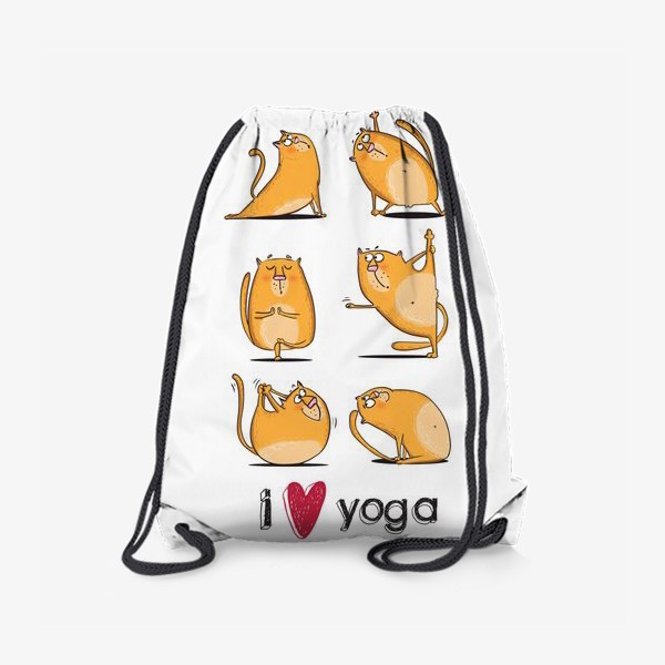 Рюкзак «люблю йогу»