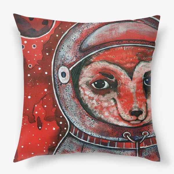 Подушка «Пес на марсе »