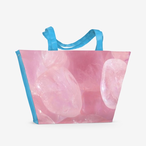 Пляжная сумка «Розовый кварц»