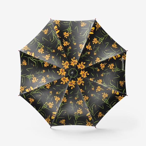 Зонт «Желтые цветы»