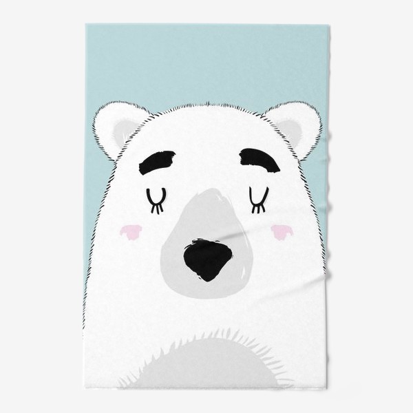 Полотенце «Белый полярный медведь»