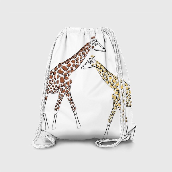 Рюкзак «Два жирафа»