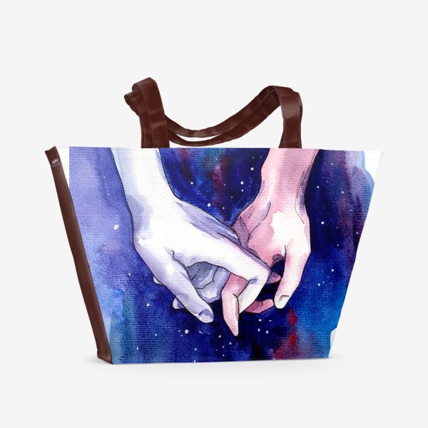 Пляжная сумка «В космосе»