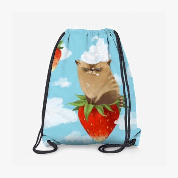 Рюкзак «Клубничный кот»