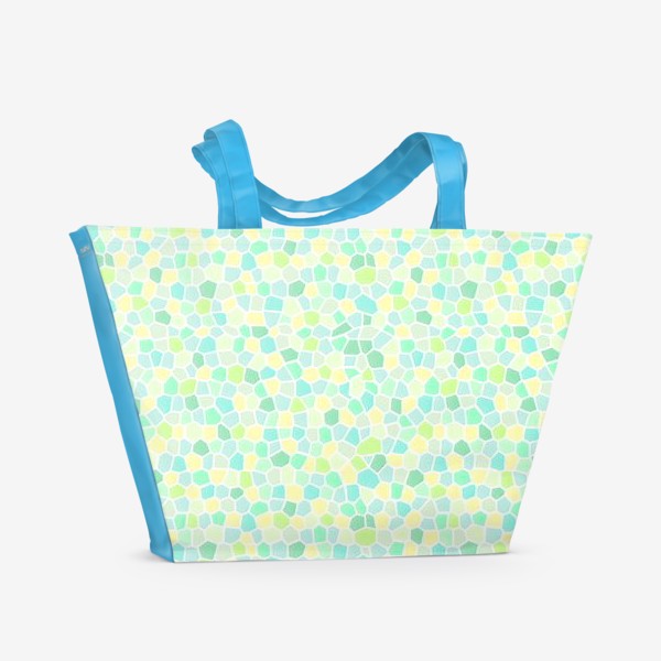 Пляжная сумка «Бирюзовая мозаика»