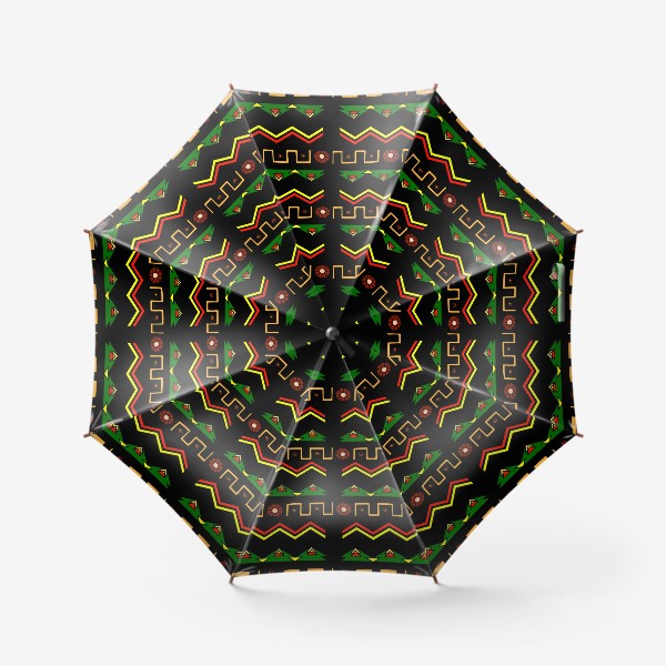 Зонт «этнический геометрический узор»