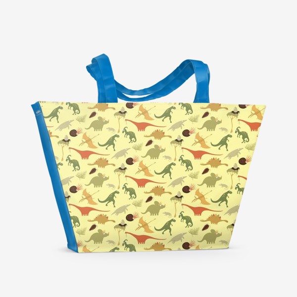 Пляжная сумка «Динозаврики»