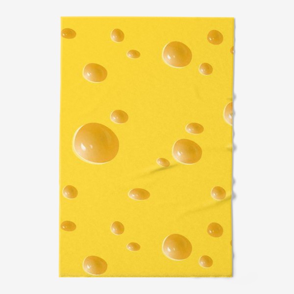 Полотенце «Желтый узор для любителей сыра!»